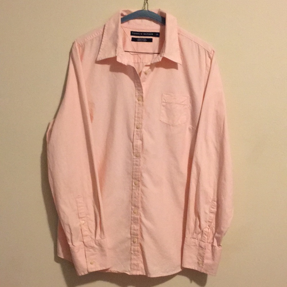 Tommy Hilfiger Pink Button-up